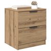vidaXL &Kappa;&omicron;&mu;&omicron;&delta;ί&nu;&omicron; 2 pcs Artisan Oak 45 x 39 x 50 &epsilon;&kappa;. &Epsilon;&pi;&epsilon;&xi;&epsilon;&rho;&gamma;&alpha;&sigma;&mu;έ&nu;&omicron; &xi;ύ&lambda;&omicron;