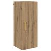 vidaXL Highboard Artisan Oak 34,5 x 34 x 180 εκ. Επεξεργασμένο ξύλο