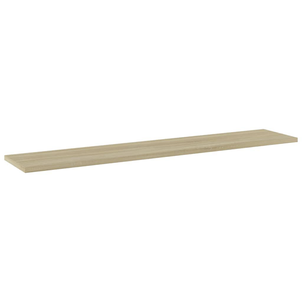 vidaXL Ράφια Βιβλιοθήκης 4 τεμ. Sonoma Δρυς 100x20x1,5 εκ. Μοριοσανίδα
