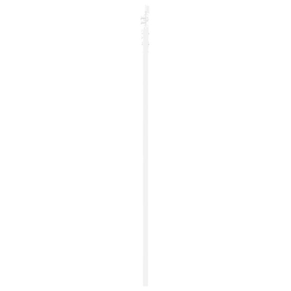 vidaXL Συρόμενη Πόρτα Λευκό 61 x 198.5 εκ.