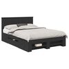 vidaXL &Sigma;&kappa;&epsilon;&lambda;&epsilon;&tau;ό&sigmaf; &Kappa;&rho;&epsilon;&beta;&alpha;&tau;&iota;&omicron;ύ &Mu;&alpha;ύ&rho;&omicron; 150 x 200 cm &Epsilon;&pi;&epsilon;&xi;&epsilon;&rho;&gamma;&alpha;&sigma;&mu;έ&nu;&omicron; &xi;ύ&lambda;&omicron;
