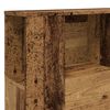 vidaXL Ντουλάπι κεφαλάρι Παλιό ξύλο Κατασκευασμένο ξύλο