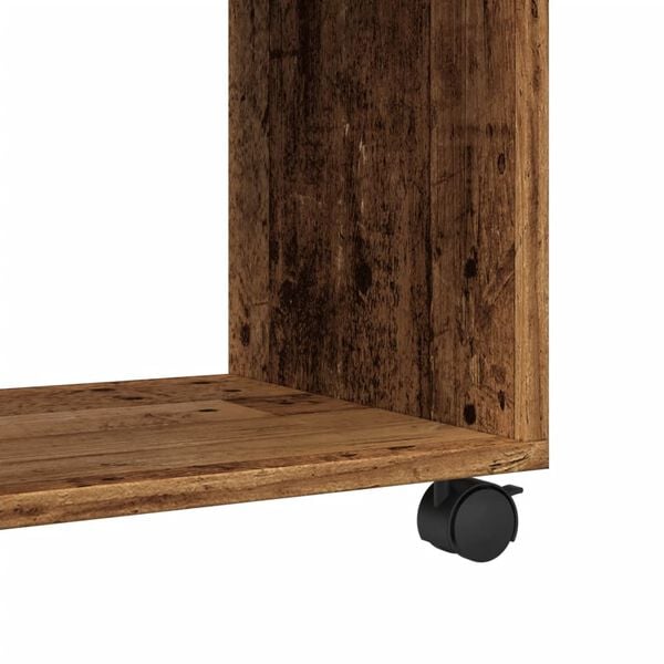 vidaXL Βοηθητικό Τραπέζι με Ρόδες 70x35x60 εκ. Επεξεργ. Ξύλο