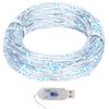 vidaXL &Phi;&omega;&tau;ά&kappa;&iota;&alpha; &Psi;&epsilon;ί&rho;&epsilon;&sigmaf; LED &Psi;&upsilon;&chi;&rho;ό &Lambda;&epsilon;&upsilon;&kappa;ό 40 &mu;. 400 LED &mu;&epsilon; 8 &Lambda;&epsilon;&iota;&tau;&omicron;&upsilon;&rho;&gamma;ί&epsilon;&sigmaf;