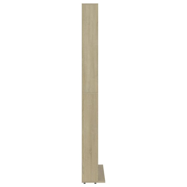 vidaXL Έπιπλο για CD Δρυς 102 x 16 x 177,5 εκ. από Επεξεργασμένο Ξύλο