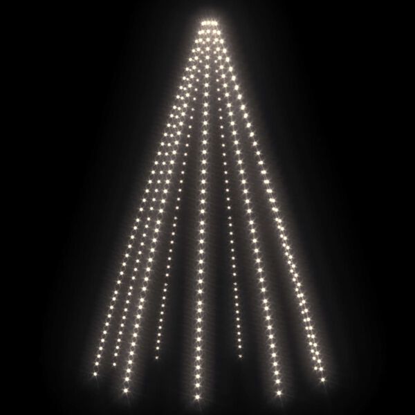 vidaXL Χριστουγεννιάτικα Λαμπάκια Χταπόδι 400 LED Ψυχρό Λευκό 400 εκ.