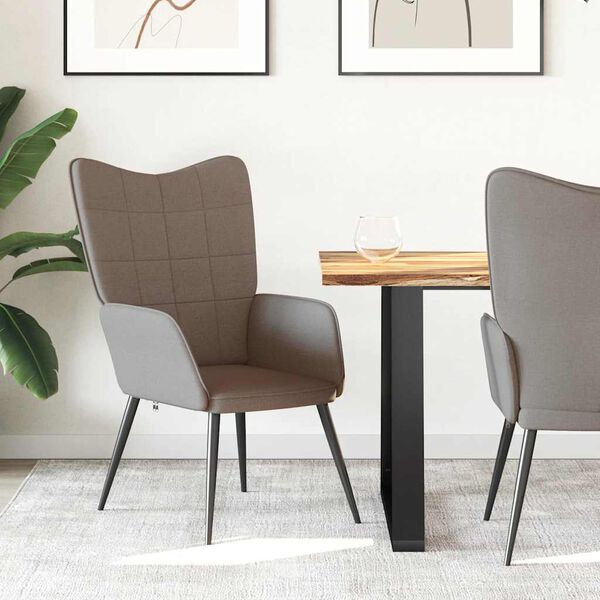 vidaXL &Pi;&omicron;&lambda;&upsilon;&theta;&rho;ό&nu;&alpha; Relax &Chi;&rho;ώ&mu;&alpha; Taupe &Upsilon;&phi;&alpha;&sigma;&mu;ά&tau;&iota;&nu;&eta;