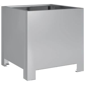 vidaXL Ζαρντινιέρα Κήπου 30x30x30 εκ. από Γαλβανισμένο Χάλυβα