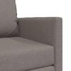 vidaXL Καναπές-Κρεβάτι Δαπέδου 2 σε 1 Taupe 112x174x55 εκ. Ύφασμα