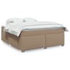 vidaXL &Kappa;&rho;&epsilon;&beta;ά&tau;&iota; Boxspring &mu;&epsilon; &Sigma;&tau;&rho;ώ&mu;&alpha; &Kappa;&alpha;&pi;&omicron;&upsilon;&tau;&sigma;ί&nu;&omicron; 180x200 &epsilon;&kappa;. &Sigma;&upsilon;&nu;&theta;. &Delta;έ&rho;&mu;&alpha;