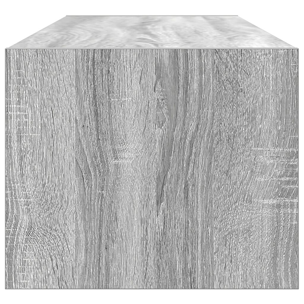 vidaXL Κονσόλα Τηλεόρασης Γκρι Σονομά 100x31x25,5 εκ Επεξεργασμένο Ξύλο