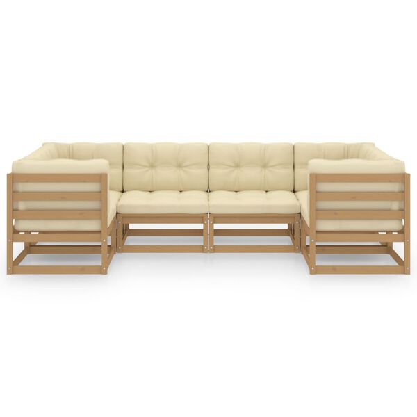 vidaXL &Sigma;&alpha;&lambda;ό&nu;&iota; &Kappa;ή&pi;&omicron;&upsilon; &Sigma;&epsilon;&tau; 6 &tau;&epsilon;&mu; &Kappa;&alpha;&phi;έ &Mu;&epsilon;&lambda;ί &Mu;&alpha;&sigma;ί&phi; &Xi;ύ&lambda;&omicron; &Pi;&epsilon;ύ&kappa;&omicron;&upsilon; &mu;&epsilon; &Mu;&alpha;&xi;&iota;&lambda;ά&rho;&iota;&alpha;