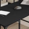 vidaXL Γραφείο Μαύρο 139 x 139 x 75 εκ. από Επεξεργασμένο Ξύλο