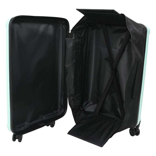vidaXL Βαλίτσα Πράσινο της μέντας 34 x 23 x 55.5 εκ. ΑΒΣ Πλαστικό