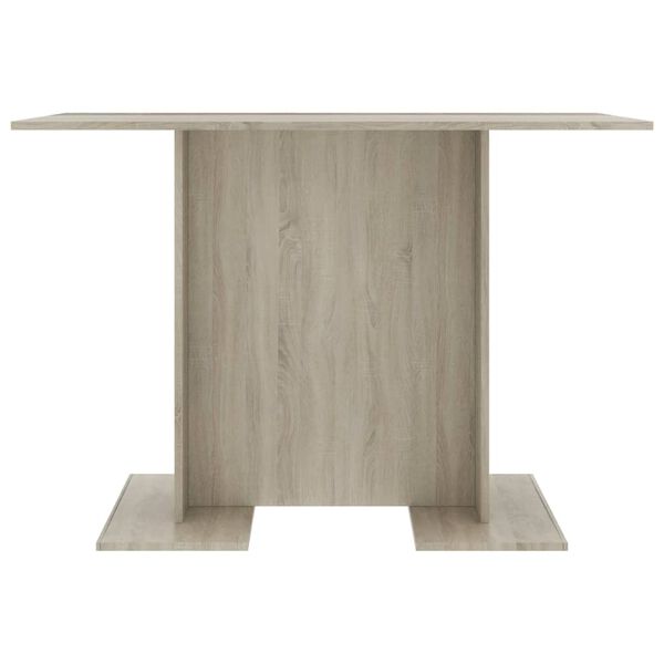 vidaXL Τραπεζαρία Sonoma Δρυς 110 x 60 x 75 εκ. από Επεξ. Ξύλο