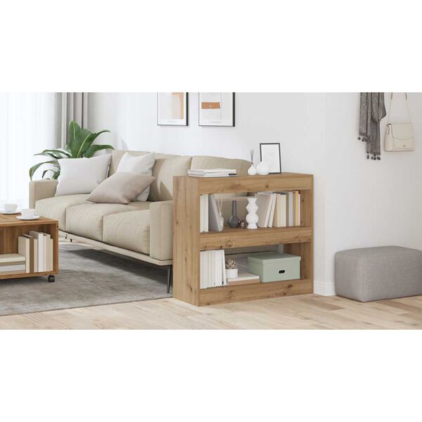 vidaXL &Nu;&tau;&omicron;&upsilon;&lambda;ά&pi;&iota; &beta;&iota;&beta;&lambda;ί&omega;&nu;/&delta;&iota;&alpha;&chi;&omega;&rho;&iota;&sigma;&tau;&iota;&kappa;ό &delta;&omega;&mu;&alpha;&tau;ί&omicron;&upsilon; Artisan Oak 80x30x72 cm