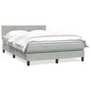 vidaXL &Kappa;&rho;&epsilon;&beta;ά&tau;&iota; Boxspring &mu;&epsilon; &Sigma;&tau;&rho;ώ&mu;&alpha; &Alpha;&nu;&omicron;&iota;&chi;&tau;ό &Gamma;&kappa;&rho;&iota; 140x210 &epsilon;&kappa;. &Beta;&epsilon;&lambda;&omicron;ύ&delta;&iota;&nu;&omicron;
