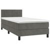 vidaXL &Kappa;&rho;&epsilon;&beta;ά&tau;&iota; Boxspring &mu;&epsilon; &Sigma;&tau;&rho;ώ&mu;&alpha; &Sigma;&kappa;&omicron;ύ&rho;&omicron; &Gamma;&kappa;&rho;&iota; 80x200 &epsilon;&kappa;. &Beta;&epsilon;&lambda;&omicron;ύ&delta;&iota;&nu;&omicron;