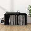 vidaXL Έπιπλο Δίσκων Βινυλίου Μαύρο 71x34x36 εκ. Επεξεργ. Ξύλο