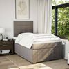 vidaXL &Kappa;&rho;&epsilon;&beta;ά&tau;&iota; Boxspring &mu;&epsilon; &Sigma;&tau;&rho;ώ&mu;&alpha; Taupe 120x190 &epsilon;&kappa;. &Upsilon;&phi;&alpha;&sigma;&mu;ά&tau;&iota;&nu;&omicron;