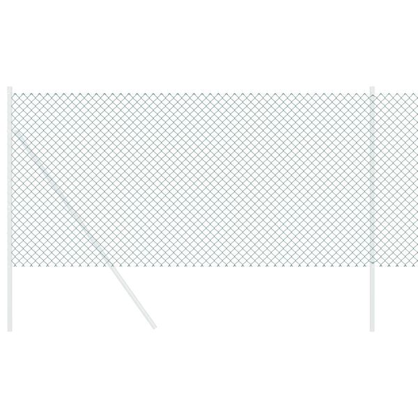 vidaXL Φράχτης Πράσινο 10 x 0.4 m Μέταλλο