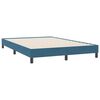 vidaXL Box Spring &kappa;&rho;&epsilon;&beta;ά&tau;&iota; &mu;&epsilon; &sigma;&tau;&rho;ώ&mu;&alpha; &sigma;&kappa;&omicron;ύ&rho;&omicron; &mu;&pi;&lambda;&epsilon; 160x220 cm &Beta;&epsilon;&lambda;&omicron;ύ&delta;&iota;&nu;&omicron;