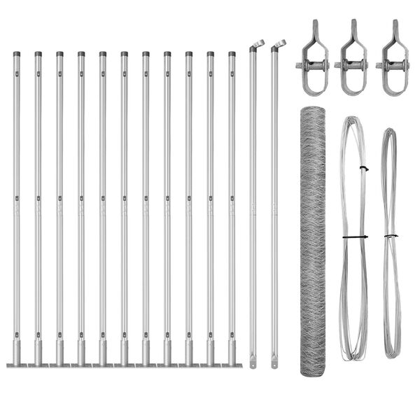 vidaXL &Sigma;&tau;ύ&lambda;&omicron;&sigmaf; &Pi;&epsilon;&rho;&iota;&phi;&rho;ά&xi;&epsilon;&omega;&nu; &Alpha;&sigma;&eta;&mu;ί 25 x 1,4 &mu; (50 mm &pi;&lambda;έ&gamma;&mu;&alpha;) &Alpha;&tau;&sigma;ά&lambda;&iota;