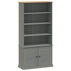 vidaXL &Beta;&iota;&beta;&lambda;&iota;&omicron;&theta;ή&kappa;&eta; VIGO &Gamma;&kappa;&rho;&iota; 85 x 35 x 170 &epsilon;&kappa;. &alpha;&pi;ό &Mu;&alpha;&sigma;ί&phi; &Xi;ύ&lambda;&omicron; &Pi;&epsilon;ύ&kappa;&omicron;&upsilon;