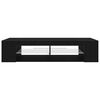 vidaXL Ντουλάπι TV Μαύρη Οξυά 135 x 39 x 30 εκ Επεξεργασμένο ξύλο