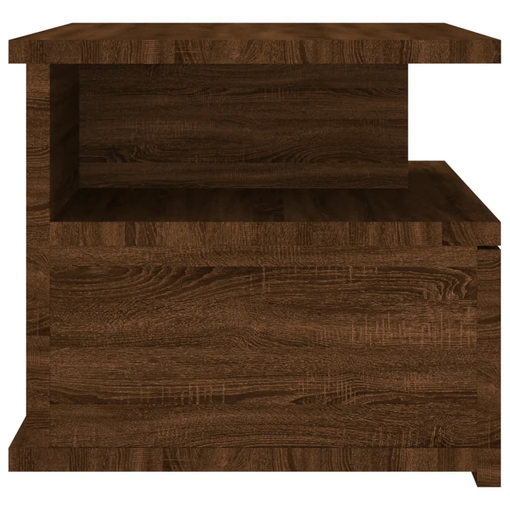 vidaXL Κομοδίνα Κρεμαστά Καφέ Δρυς 40x31x27 εκ. Επεξεργ. Ξύλο