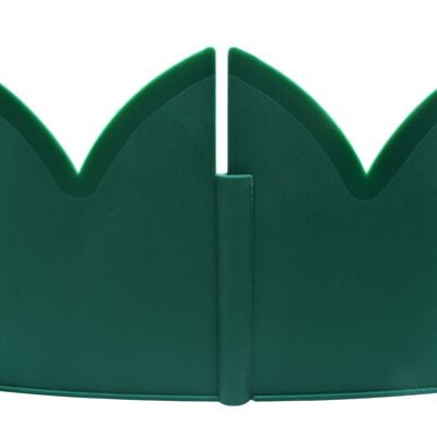 vidaXL Μπορντούρα Γκαζόν 10 τεμ. Πράσινο 65x15 εκ. από Πολυπροπυλένιο
