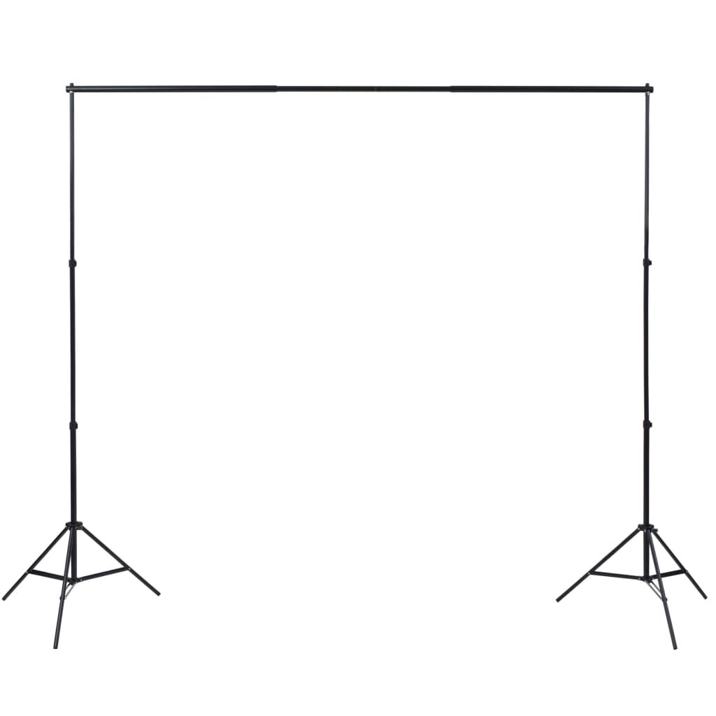 vidaXL Κιτ Φωτισμού Στούντιο με Softbox, Φόντα και Ανακλαστήρα