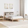 vidaXL &Sigma;&kappa;&epsilon;&lambda;&epsilon;&tau;ό&sigmaf; &Kappa;&rho;&epsilon;&beta;&alpha;&tau;&iota;&omicron;ύ Taupe 120 x 190 cm &Sigma;&tau;&epsilon;&rho;&epsilon;ά &xi;&upsilon;&lambda;&epsilon;ί&alpha; &pi;&epsilon;ύ&kappa;&omicron;&upsilon;
