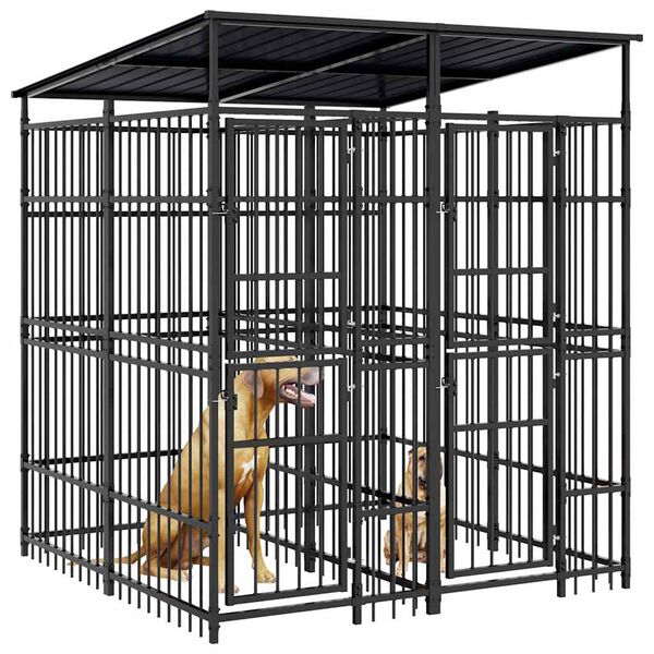 vidaXL &Kappa;&lambda;&omicron;&upsilon;&beta;ί &Sigma;&kappa;ύ&lambda;&omicron;&upsilon; &Epsilon;&xi;&omega;&tau;&epsilon;&rho;&iota;&kappa;&omicron;ύ &Chi;ώ&rho;&omicron;&upsilon; &mu;&epsilon; &Omicron;&rho;&omicron;&phi;ή 3,69 &mu;&sup2; &alpha;&pi;ό &Alpha;&tau;&sigma;ά&lambda;&iota;