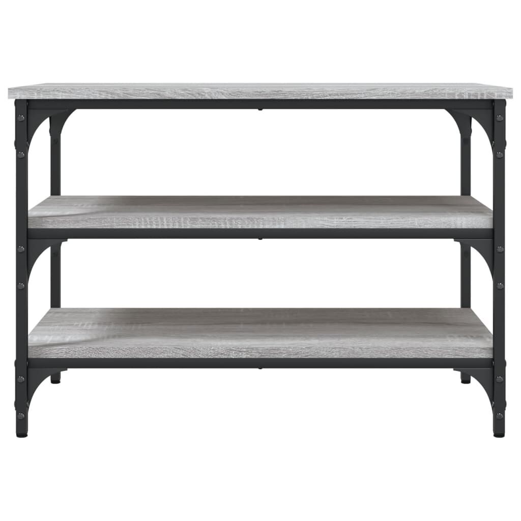 vidaXL Παπουτσοθήκη Γκρι Sonoma 70x38,5x49 εκ. από Επεξεργασμένο Ξύλο