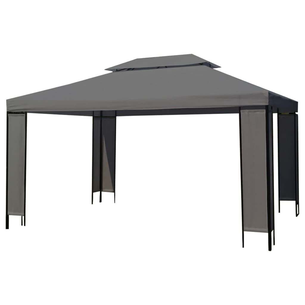 vidaXL Κιόσκι Ανθρακί 300 x 400 εκ.