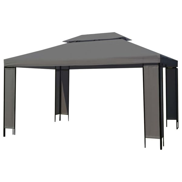 vidaXL Κιόσκι Ανθρακί 300 x 400 εκ.