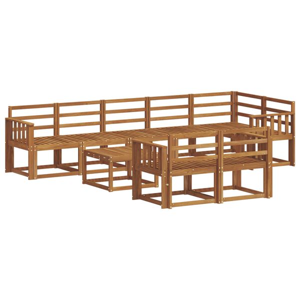 vidaXL &Sigma;&epsilon;&iota;&rho;ά &Kappa;&alpha;&nu;&alpha;&pi;έ &Epsilon;&xi;&omega;&tau;&epsilon;&rho;&iota;&kappa;&omicron;ύ 9 pcs &Phi;&upsilon;&sigma;&iota;&kappa;ό &Sigma;&tau;&epsilon;&rho;&epsilon;ό &Xi;ύ&lambda;&omicron; &Alpha;&kappa;&alpha;&kappa;ί&alpha;&sigmaf;