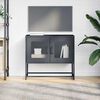 ντουλάπι τηλεόρασης vidaXL Ανθρακί 68x39x60,5 cm Ατσάλι ψυχρής έλασης