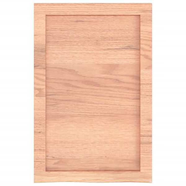 vidaXL Πάγκος Μπάνιου Αν. Καφέ 40x60x(2-4) εκ. Επεξεργ. Μασίφ Ξύλο