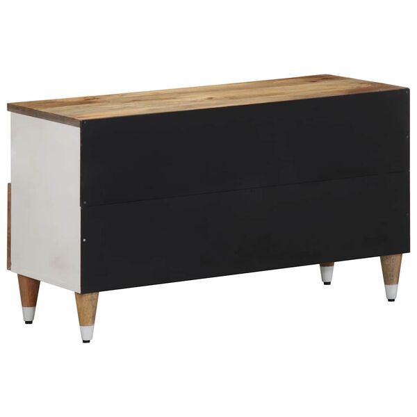 ντουλάπι τηλεόρασης vidaXL 80x33,5x46 cm μασίφ ξύλο Mango