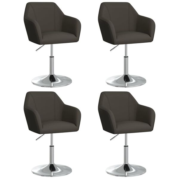 vidaXL &Kappa;&alpha;&rho;έ&kappa;&lambda;&epsilon;&sigmaf; &Tau;&rho;&alpha;&pi;&epsilon;&zeta;&alpha;&rho;ί&alpha;&sigmaf; 4 &tau;&epsilon;&mu;. &Gamma;&kappa;&rho;&iota; &alpha;&pi;ό &Sigma;&upsilon;&nu;&theta;&epsilon;&tau;&iota;&kappa;ό &Delta;έ&rho;&mu;&alpha;