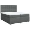 vidaXL &Kappa;&rho;&epsilon;&beta;ά&tau;&iota; Boxspring &mu;&epsilon; &Sigma;&tau;&rho;ώ&mu;&alpha; &Sigma;&kappa;&omicron;ύ&rho;&omicron; &Gamma;&kappa;&rho;&iota; 200x200 &epsilon;&kappa;. &Upsilon;&phi;&alpha;&sigma;&mu;ά&tau;&iota;&nu;&omicron;