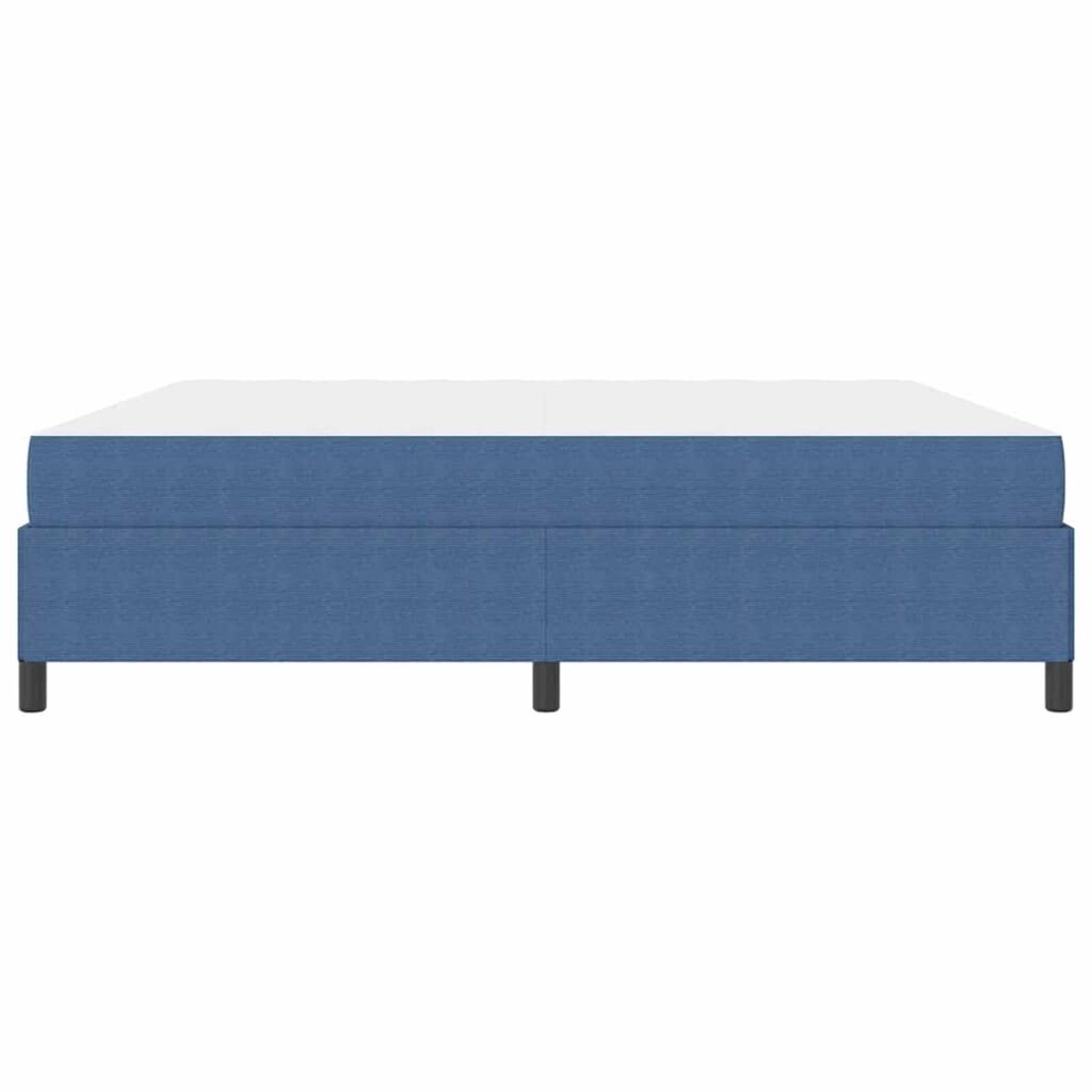 vidaXL Σκελετός Κρεβατιού Μπλε 200 x 200 cm Βελούδο