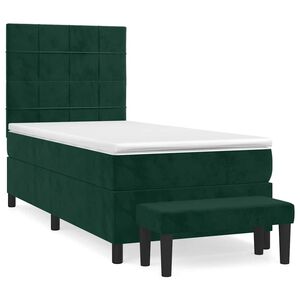 vidaXL &Kappa;&rho;&epsilon;&beta;ά&tau;&iota; Boxspring &mu;&epsilon; &Sigma;&tau;&rho;ώ&mu;&alpha; &Sigma;&kappa;&omicron;ύ&rho;&omicron; &Pi;&rho;ά&sigma;&iota;&nu;&omicron; 80x200 &epsilon;&kappa;. &Beta;&epsilon;&lambda;&omicron;ύ&delta;&iota;&nu;&omicron;