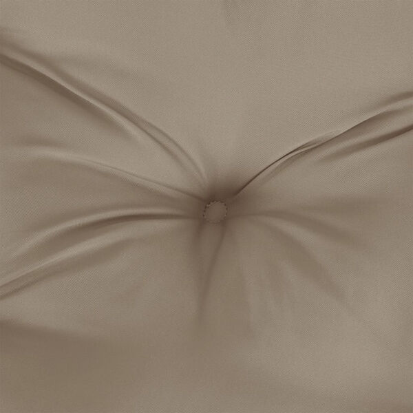 vidaXL Μαξιλάρι Παλέτας Taupe 58 x 58 x 10 εκ. Υφασμάτινο