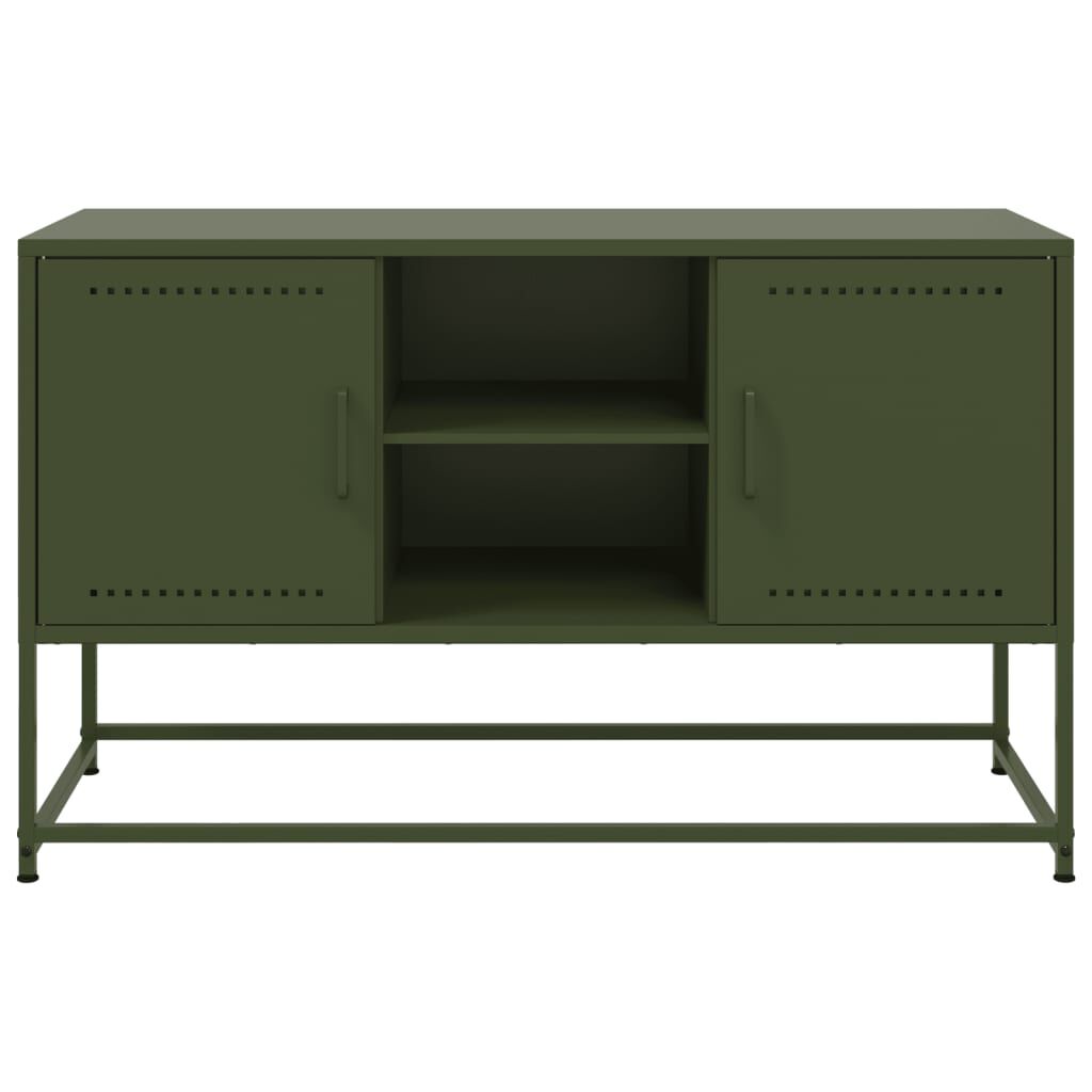 vidaXL Ντουλάπι Λευκό 36x39x107 εκ. από Ατσάλι