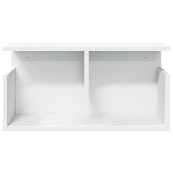 vidaXL Ντουλάπι Τοίχου Λευκό 60x20x30 εκ. από Επεξεργασμένο Ξύλο