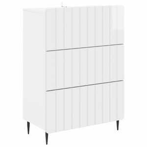 vidaXL &Nu;&tau;&omicron;&upsilon;&lambda;ά&pi;&iota; &mu;&epsilon; &Sigma;&upsilon;&rho;&tau;ά&rho;&iota;&alpha; &Gamma;&upsilon;&alpha;&lambda;&iota;&sigma;&tau;&epsilon;&rho;ό &Lambda;&epsilon;&upsilon;&kappa;ό 66 x 34,5 x 92 &epsilon;&kappa;.