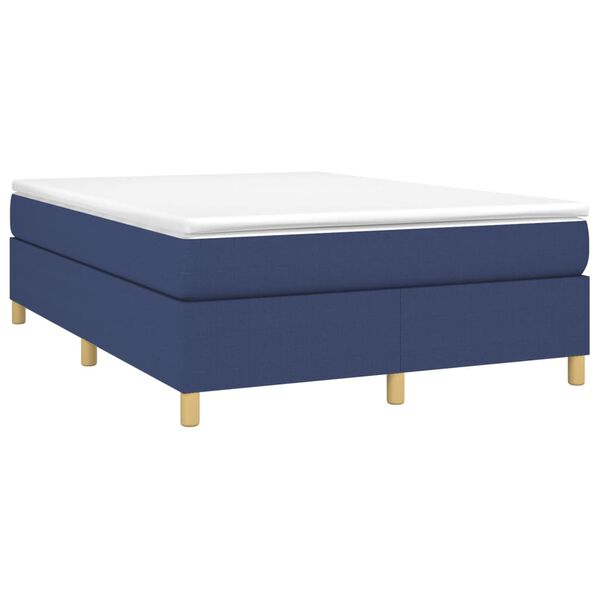 vidaXL &Kappa;&rho;&epsilon;&beta;ά&tau;&iota; Boxspring &mu;&epsilon; &Sigma;&tau;&rho;ώ&mu;&alpha; &Mu;&pi;&lambda;&epsilon; 140x190 &epsilon;&kappa;. &Upsilon;&phi;&alpha;&sigma;&mu;ά&tau;&iota;&nu;&omicron;